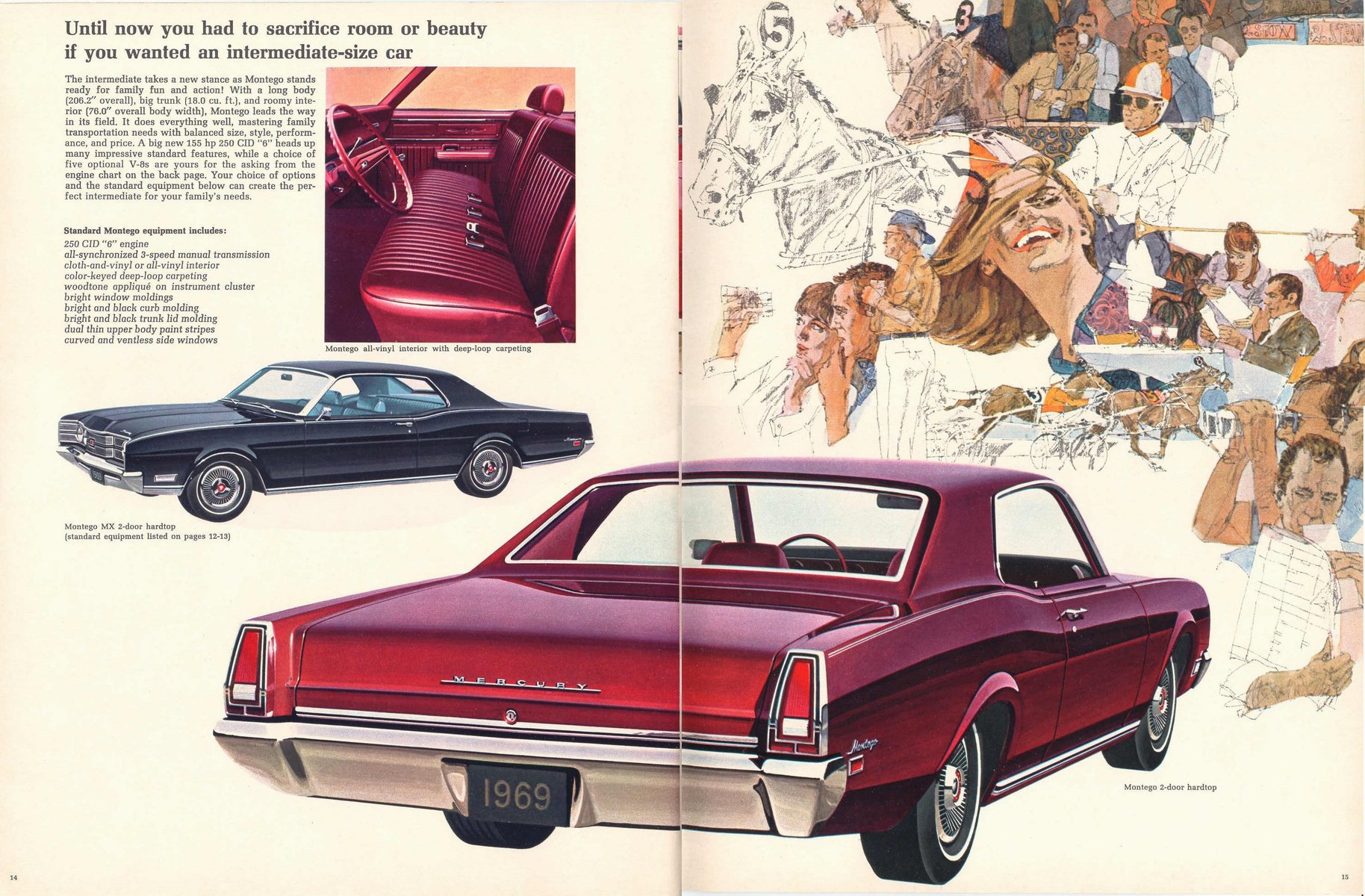 1969 Mercury Montego Brochure Page 7